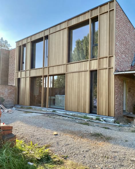 Houten gevelbekleding op maat